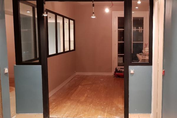 Verrière sur mesure moderne ou  ancienne style d'atelier