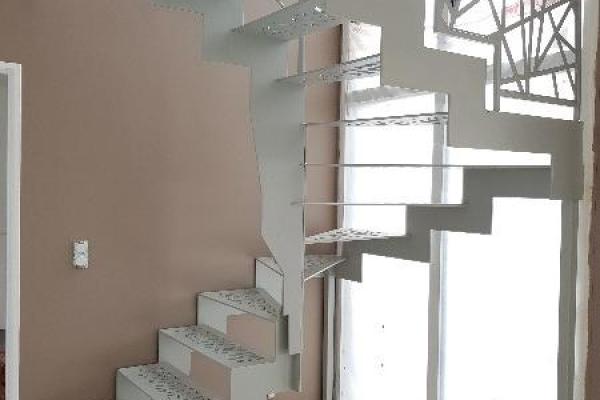 Escalier métallique à découpe laser